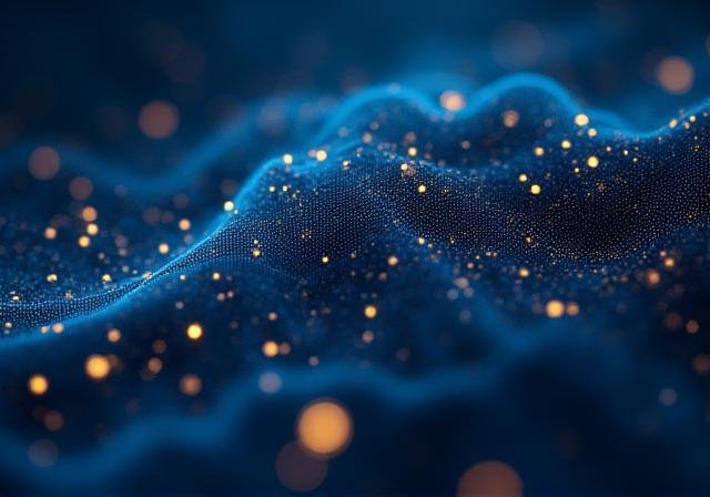 Abstract concept of Artificial Intelligence in finance